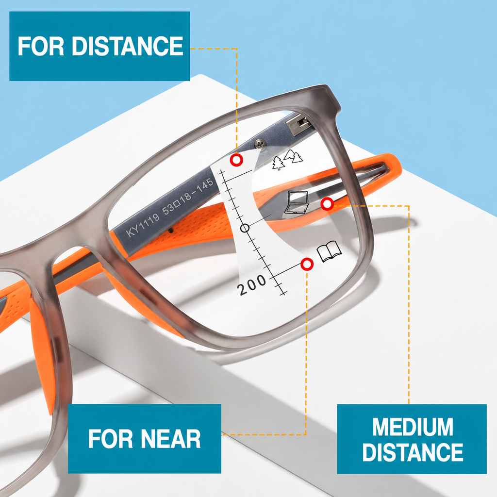Nexolens™ Multifocal Glasses — Near & Far Vision in One Pair