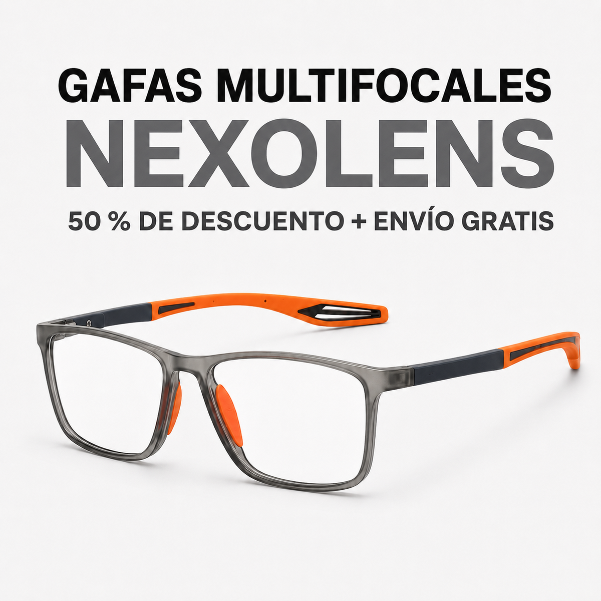 Gafas multifocales Nexolens™ — Visión de cerca y de lejos en un solo par